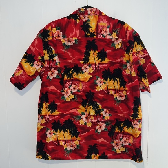 Vintage Pacific Legend Apparel Men’s Button Up Short Sleeve Hawaiian Shirt 1033 - Picture 2 of 4